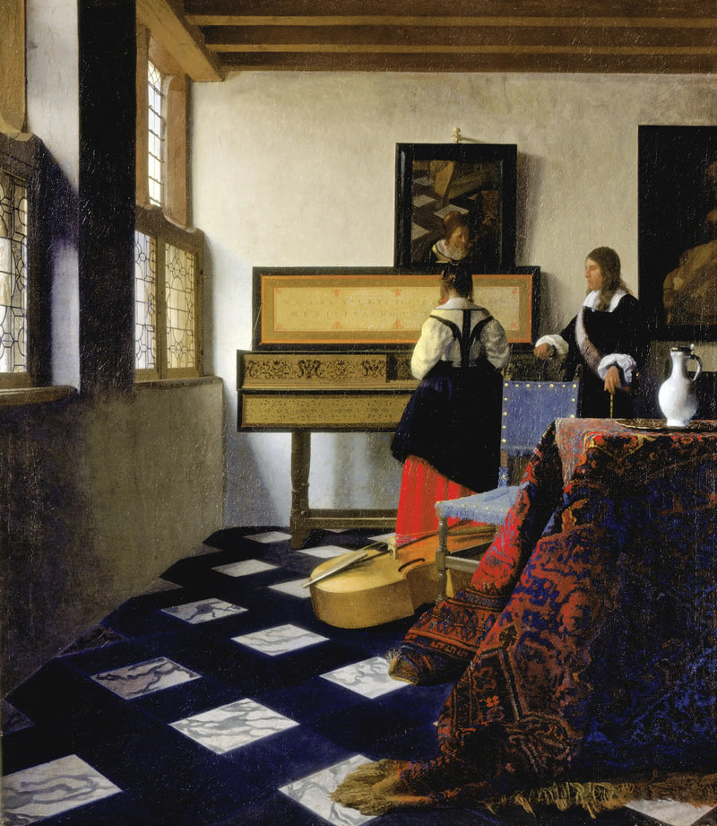 A Lição de Música - Johannes Vermeer