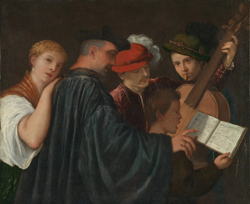 A aula de música - Titian