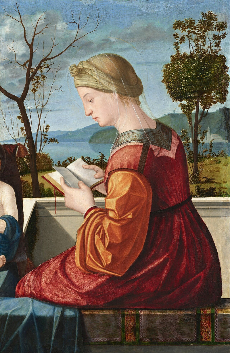 A leitura da Virgem - Vittore Carpaccio