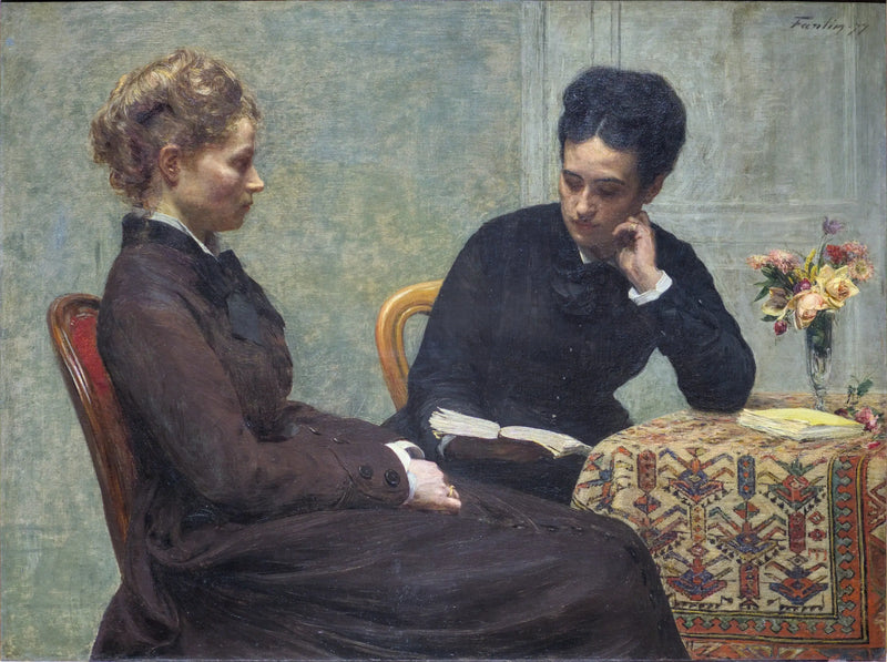 A Leitura - Henri Fantin-Latour