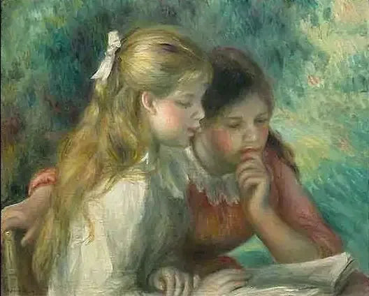 A Leitura - Pierre-Auguste Renoir
