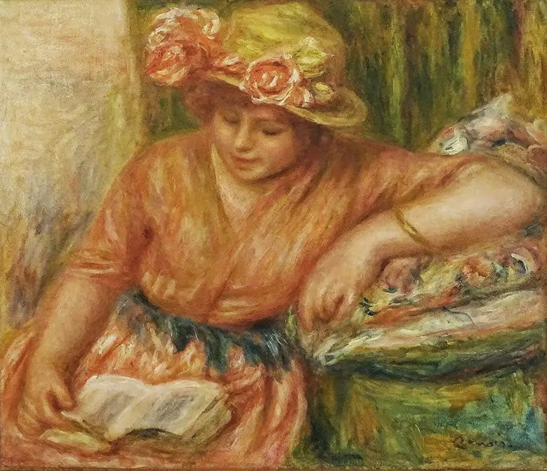 A Leitura - Pierre-Auguste Renoir