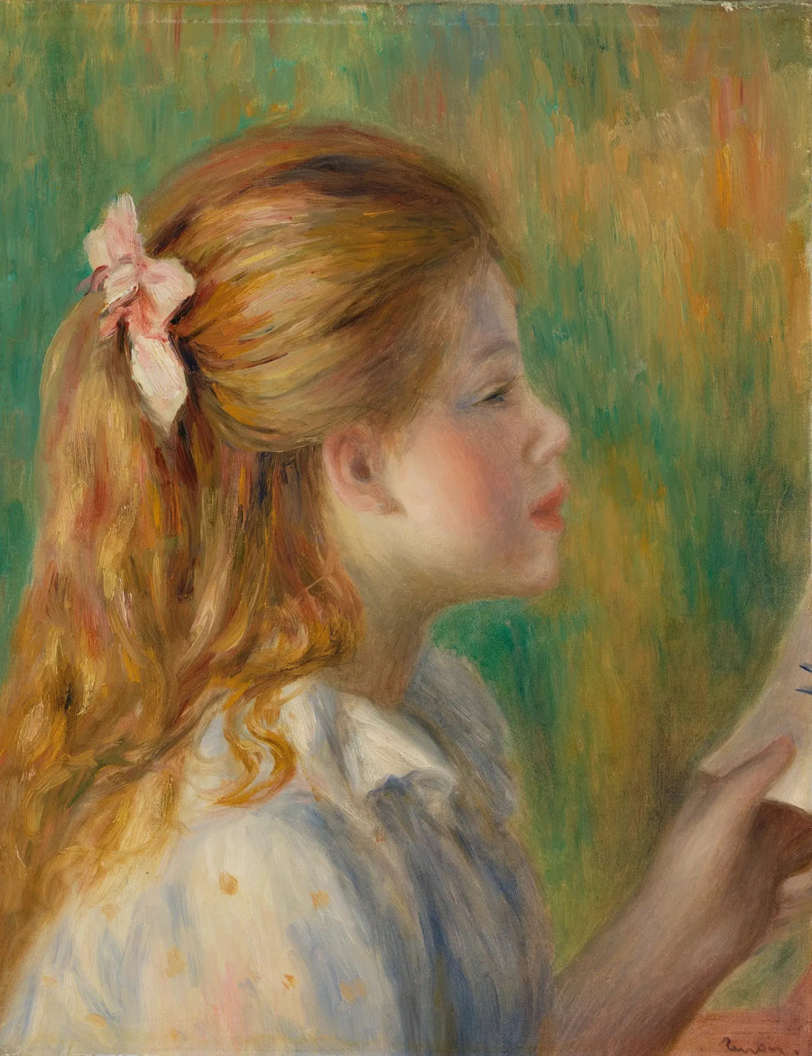 A Leitura - Pierre-Auguste Renoir