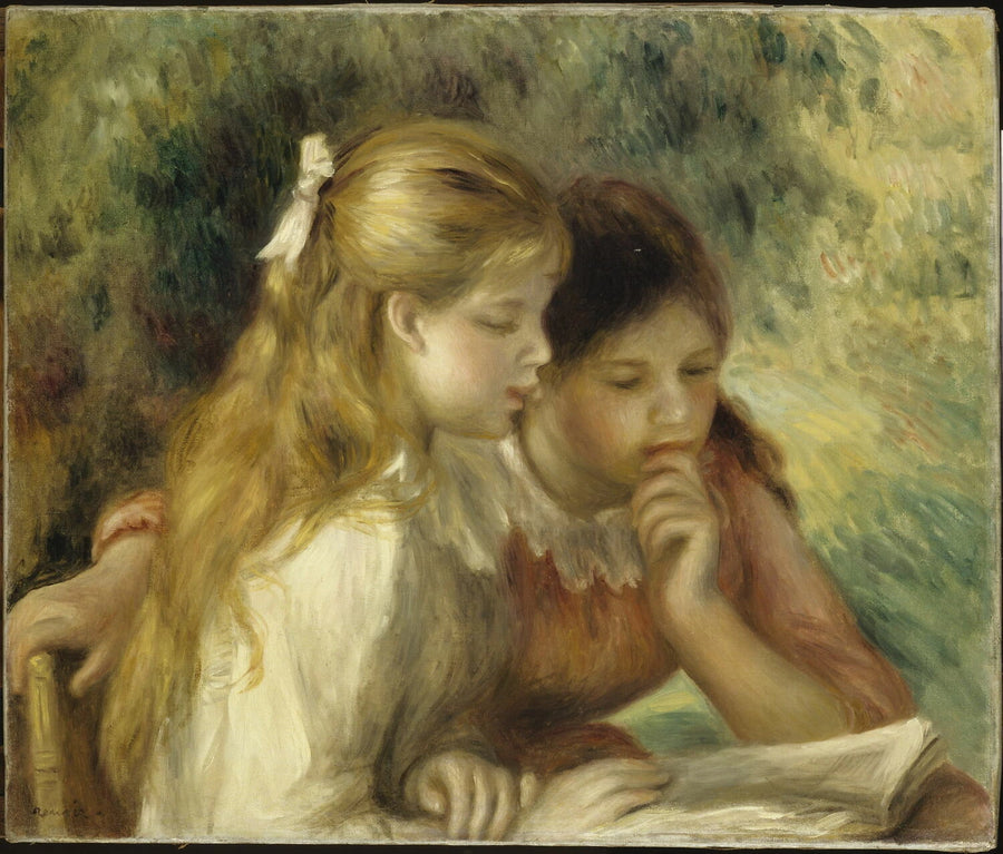 A Leitura - Pierre-Auguste Renoir
