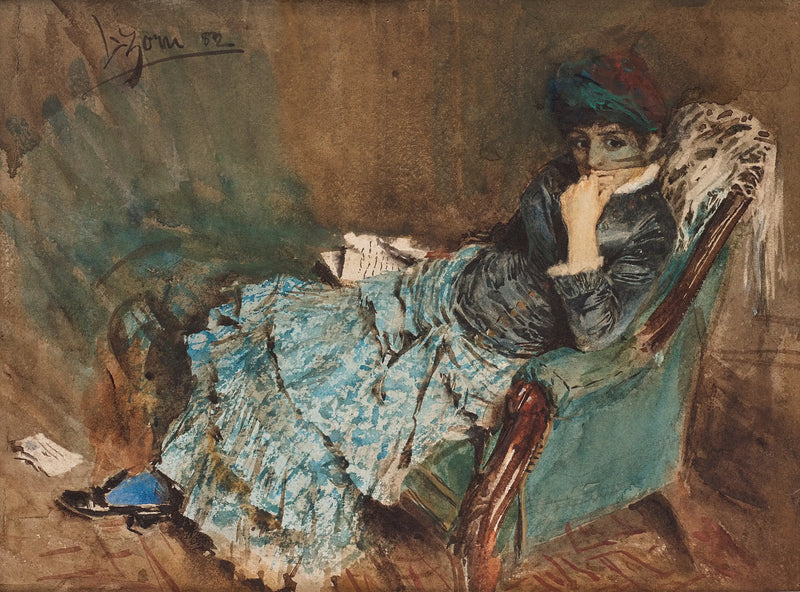 A carta - Anders Zorn