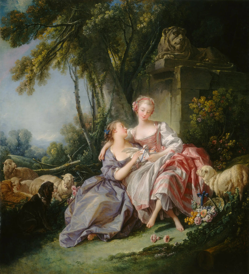 A carta de amor - François Boucher
