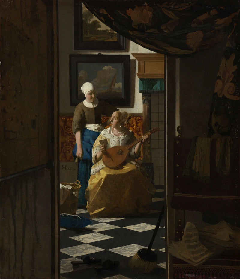A Carta de Amor - Johannes Vermeer