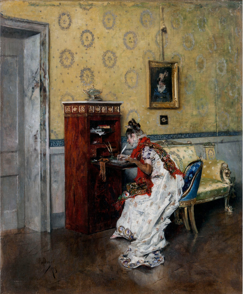 A carta - Giovanni Boldini