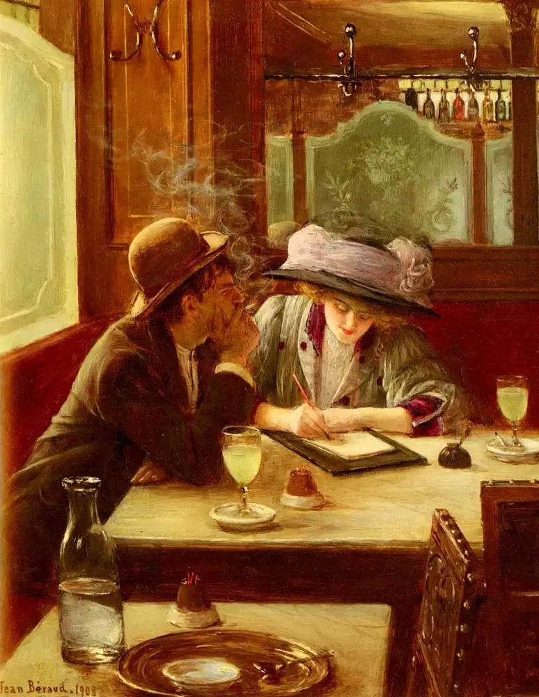 A Carta - Jean Béraud