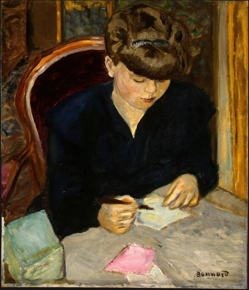 A Carta - Pierre Bonnard