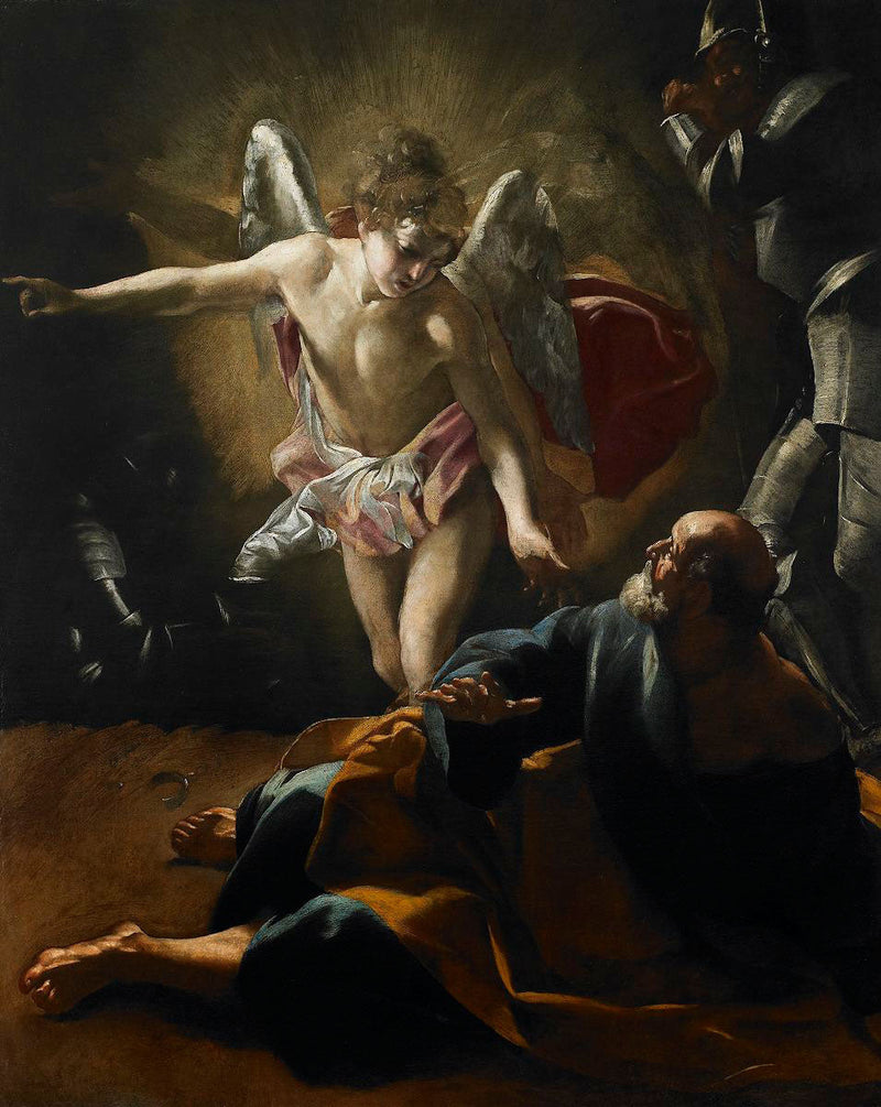 A Libertação de São Pedro - Giovanni Lanfranco