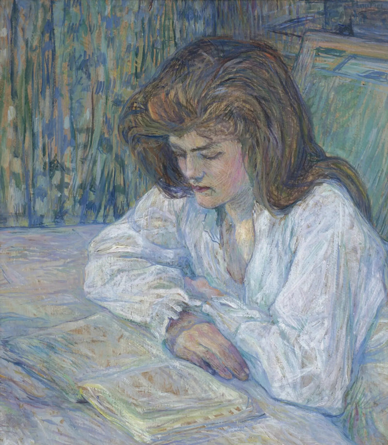 A Leitura - Henri de Toulouse-Lautrec