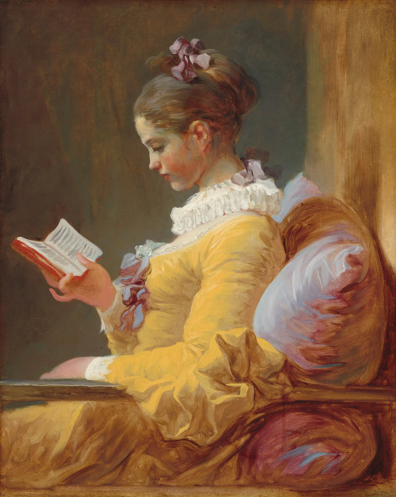 A Leitura - Jean-Honoré Fragonard