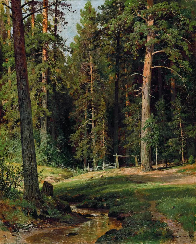 A borda da floresta - Ivan Chichkine