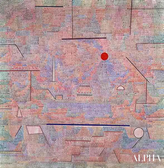 La lumière et quelque - Paul Klee - Reproductions de tableaux et peintures haut de gamme