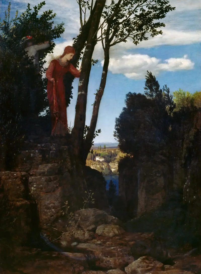 A lua de mel - Arnold Böcklin