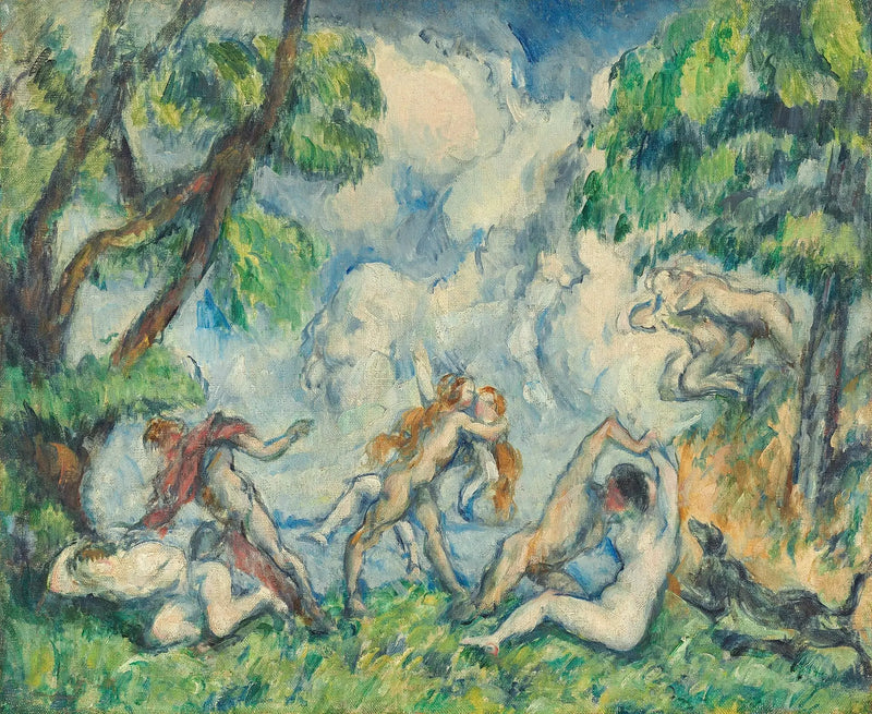 A Luta do Amor - Paul Cézanne