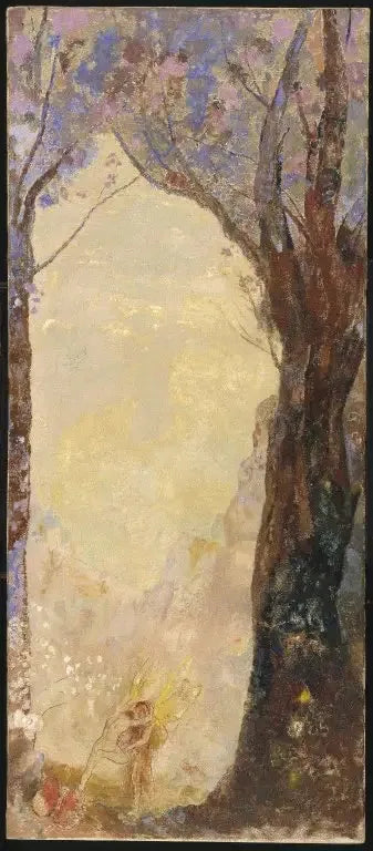 A Luta de Jacó com o Anjo - Odilon Redon