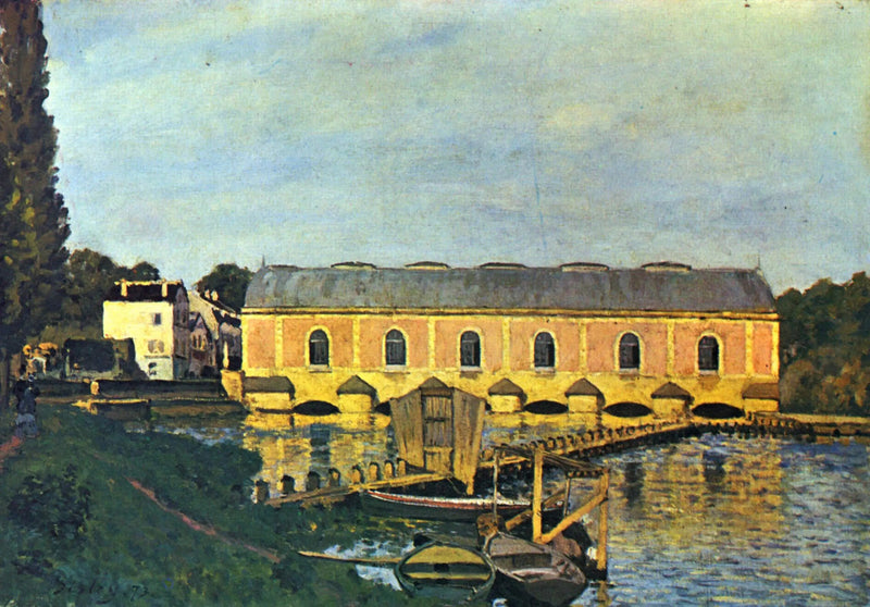 A Máquina de Marly - Alfred Sisley