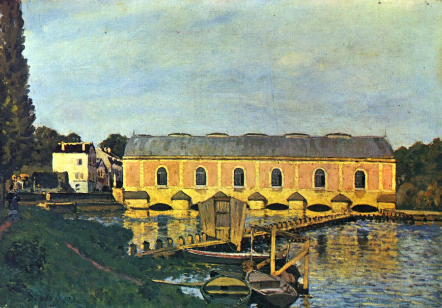 A Máquina de Marly - Alfred Sisley