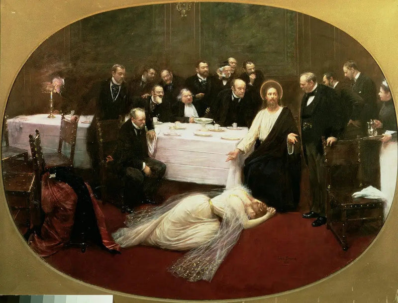A Madalena na casa do Fariseu - Jean Béraud