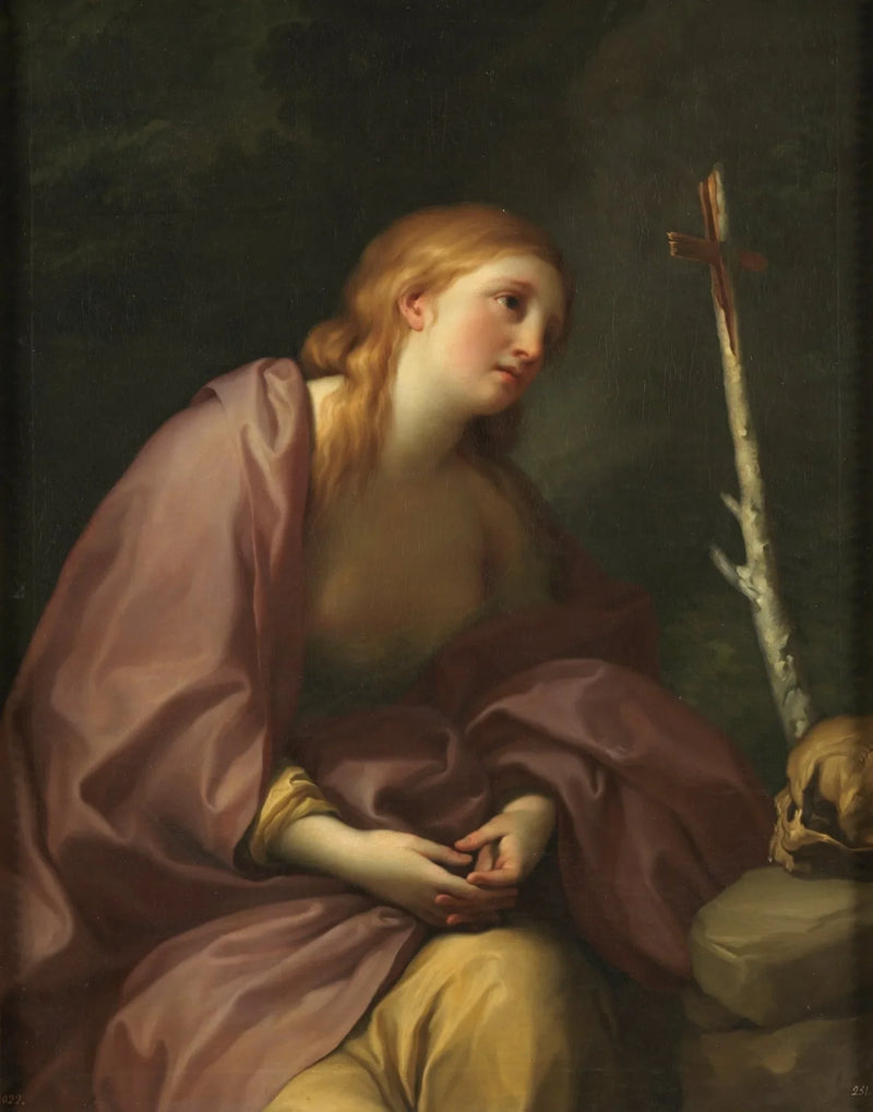 A Madeleine Penitente - Anton Raphael Mengs