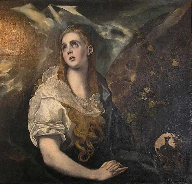 A Madalena Penitente - El Greco