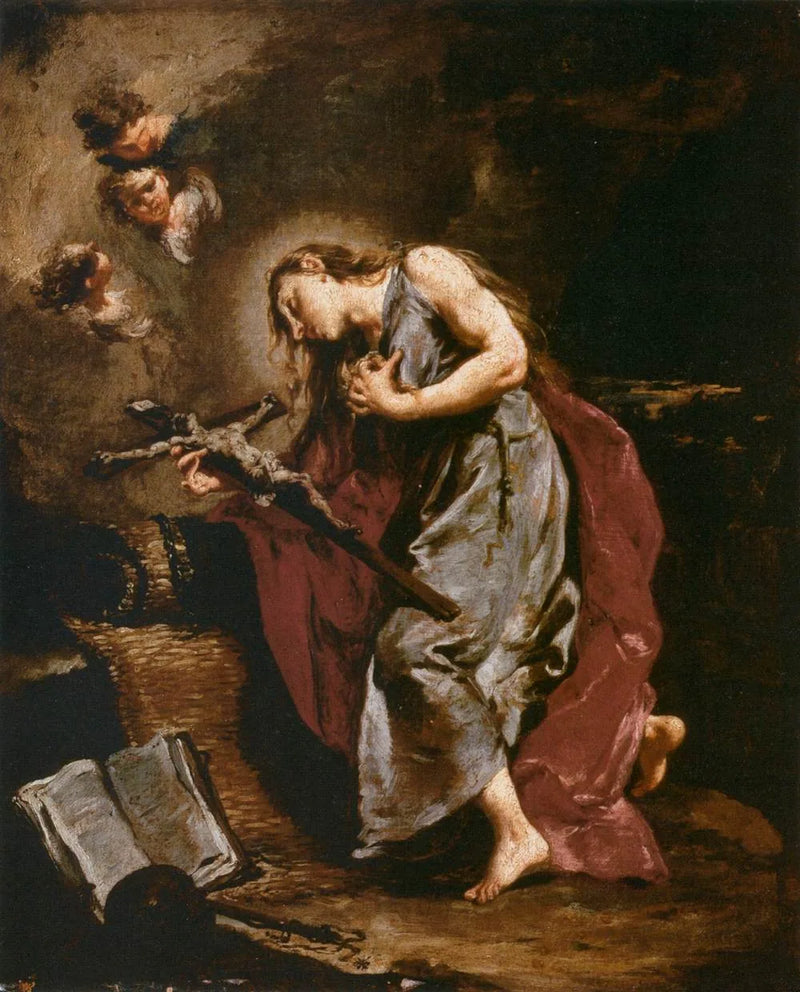 A Madeleine Penitente - Giovanni Battista Pittoni