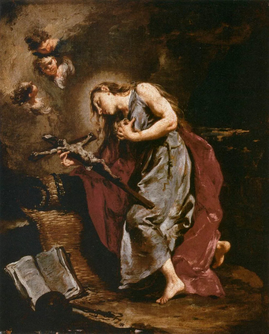A Madeleine Penitente - Giovanni Battista Pittoni