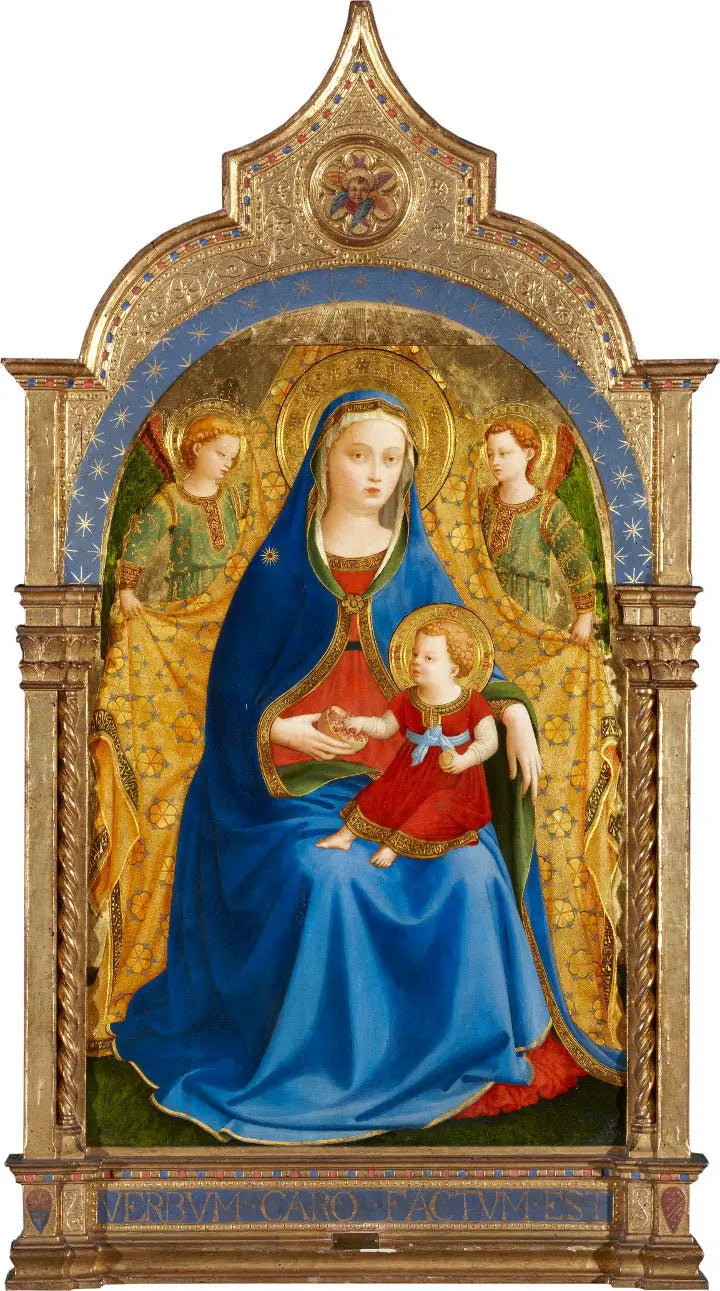 A Madona com a Romã - Fra Angelico