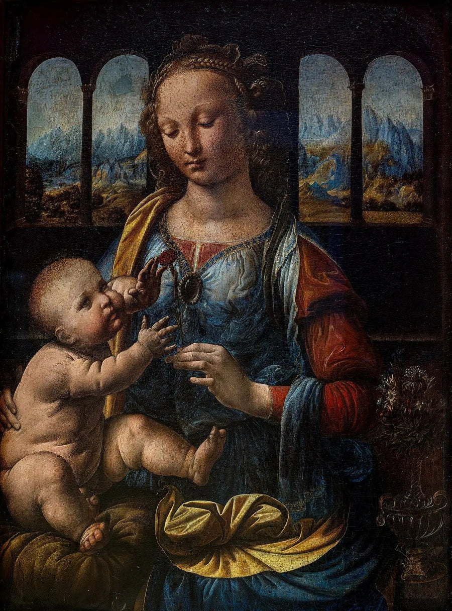 A Madona com o Cravo - Leonardo da Vinci