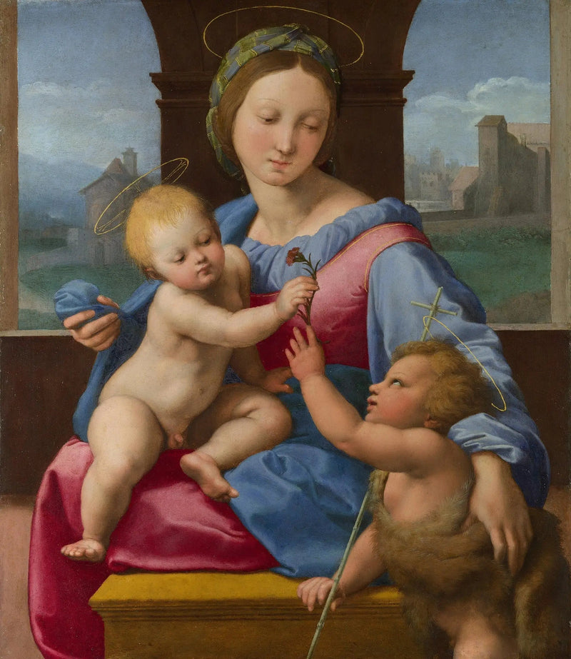 A Madona Aldobrandini - Rafael Sanzio