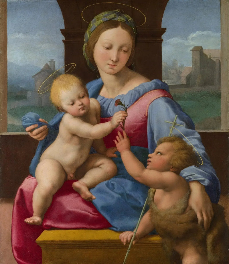 A Madona Aldobrandini - Rafael Sanzio