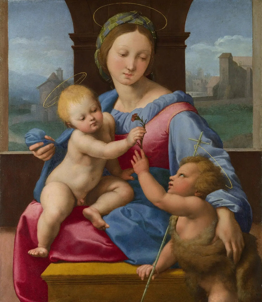 A Madona Aldobrandini - Rafael Sanzio