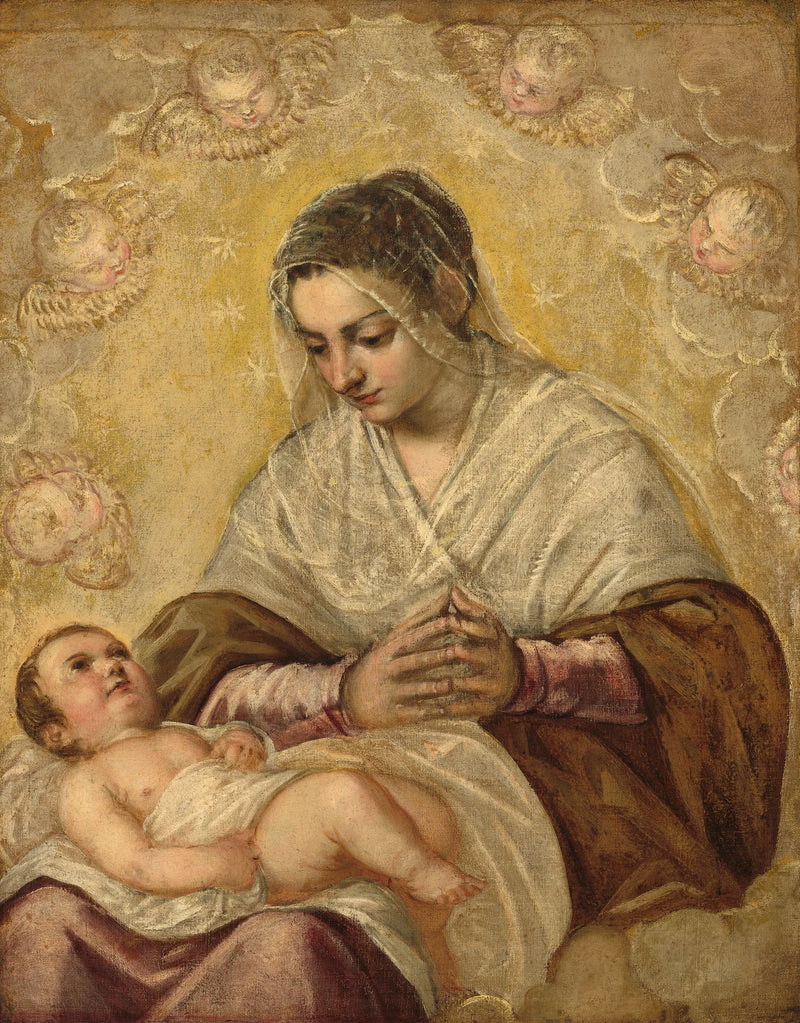 A Madona das Estrelas - Jacopo Tintoretto