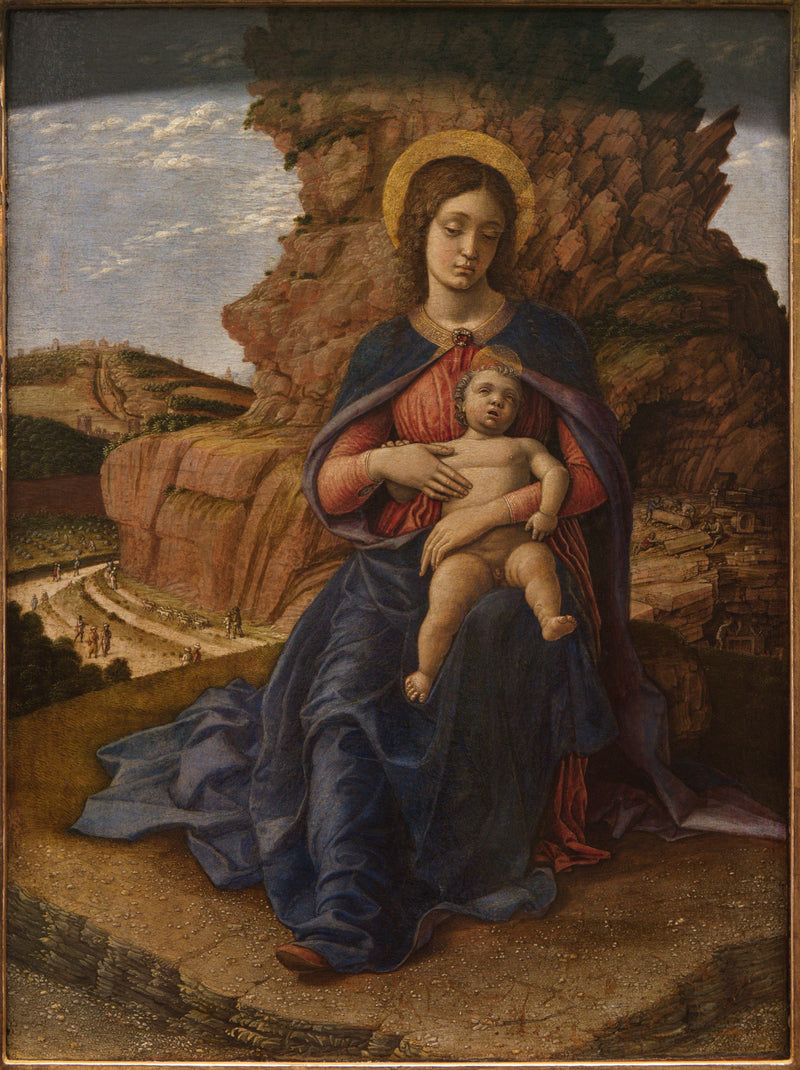 A Madona da Carreira - Andrea Mantegna