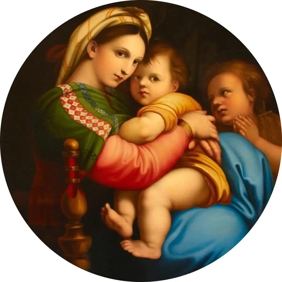 A Madona da Cadeira - Rafael Sanzio