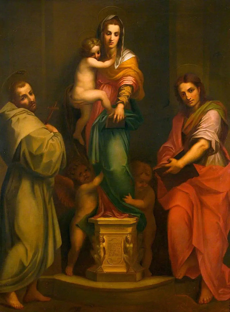 A Madona das Harpias - Andrea del Sarto
