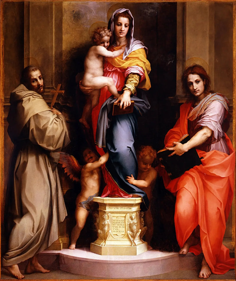 A Madona das Harpias - Andrea del Sarto