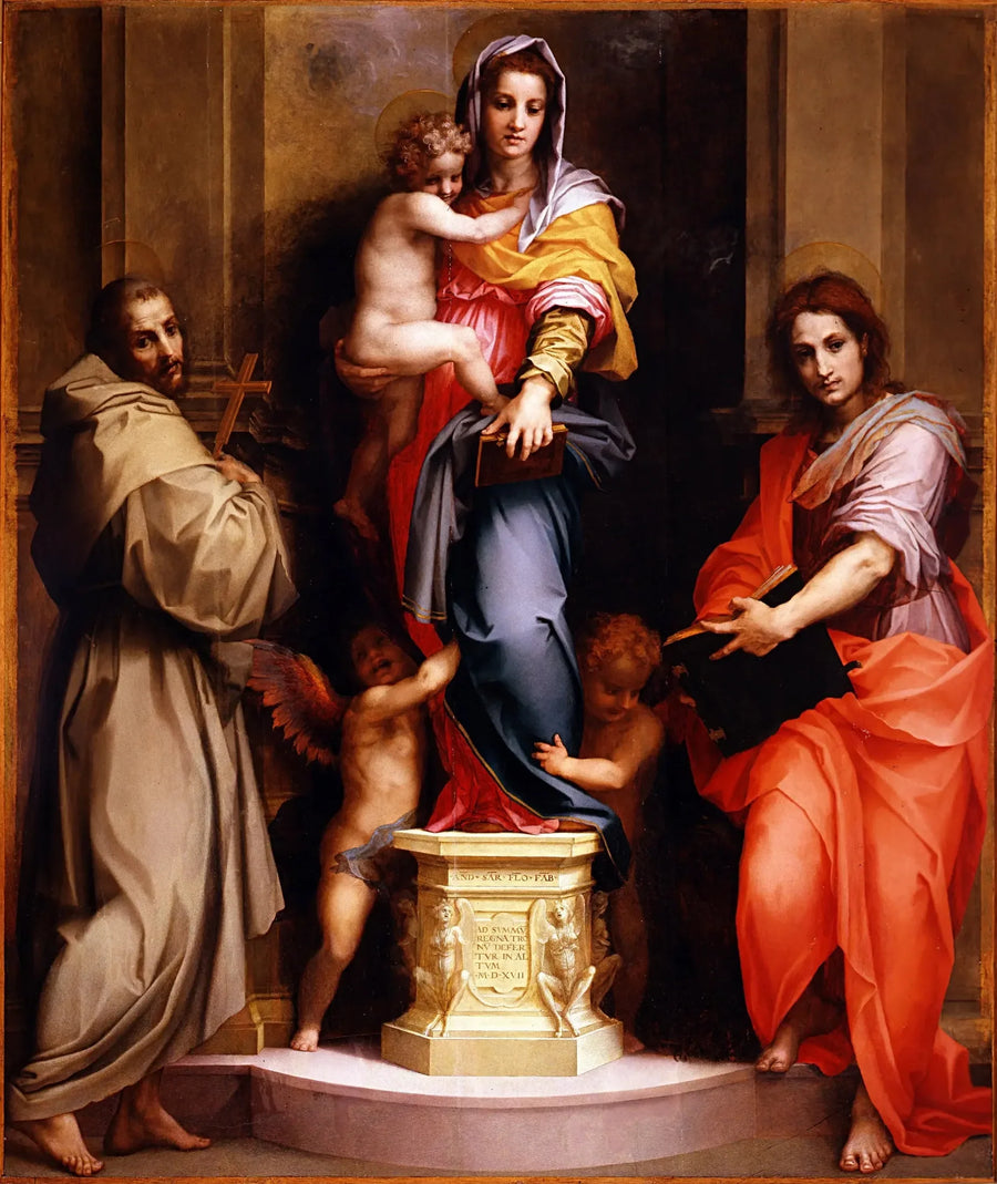 A Madona das Harpias - Andrea del Sarto