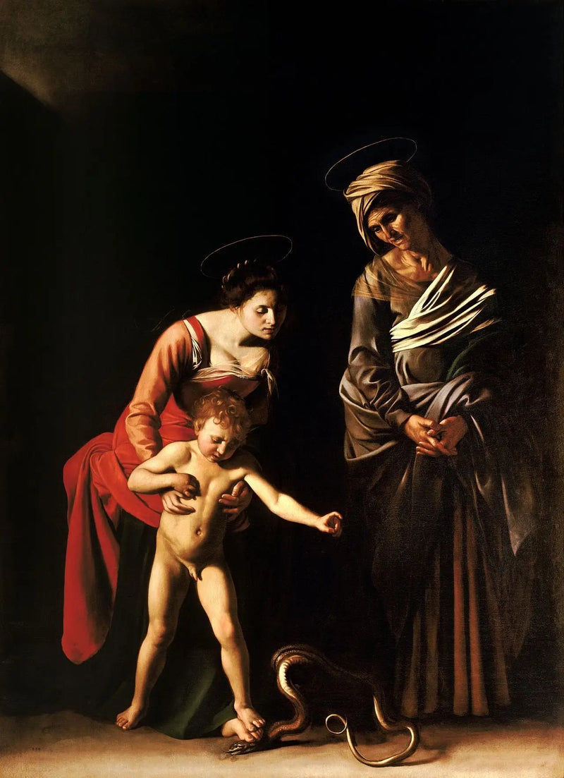 A Madona dos cocheiros - Caravaggio