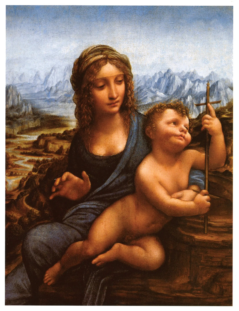 A Madona do Bobineur - Leonardo da Vinci