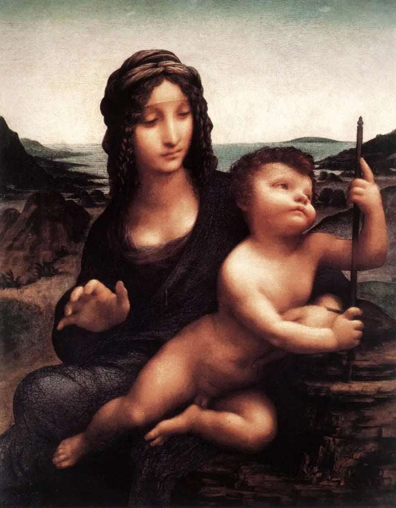 A Madona do Bobineur - Leonardo da Vinci