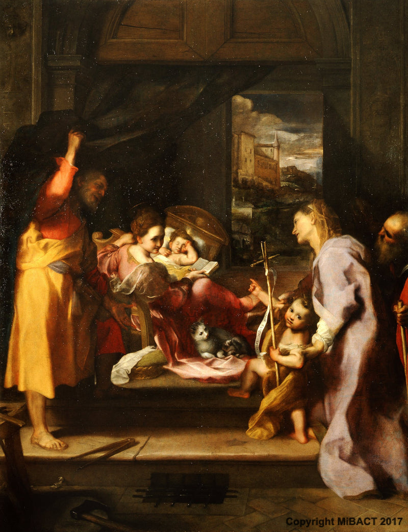 A Madona do Gato - Federico Barroci