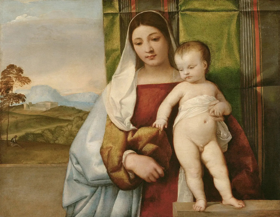 A Madona Cigana - Titian