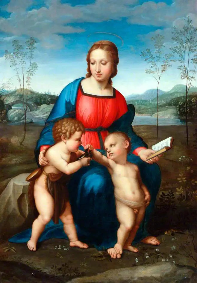 A Madonna do Cardellino - Raphaël Sanzio