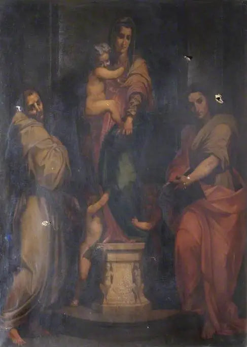 A Madonna das Arpias - Andrea del Sarto