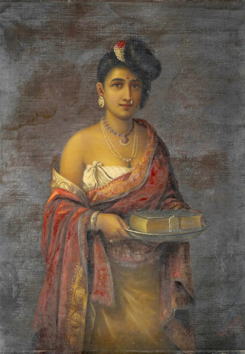 A Maharani de Travancore - Ravi Varmâ
