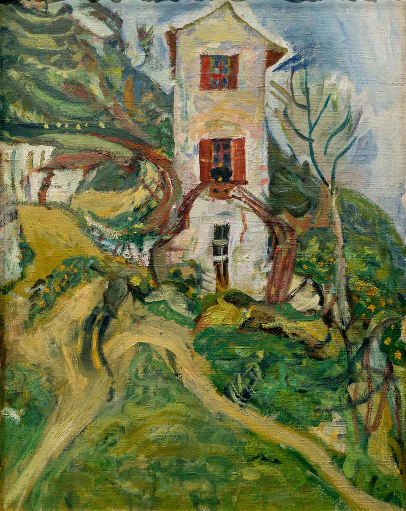 A Casa Branca - Chaim Soutine