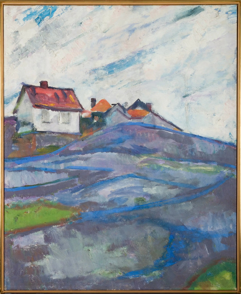 A Casa nas Skerries - Edvard Munch